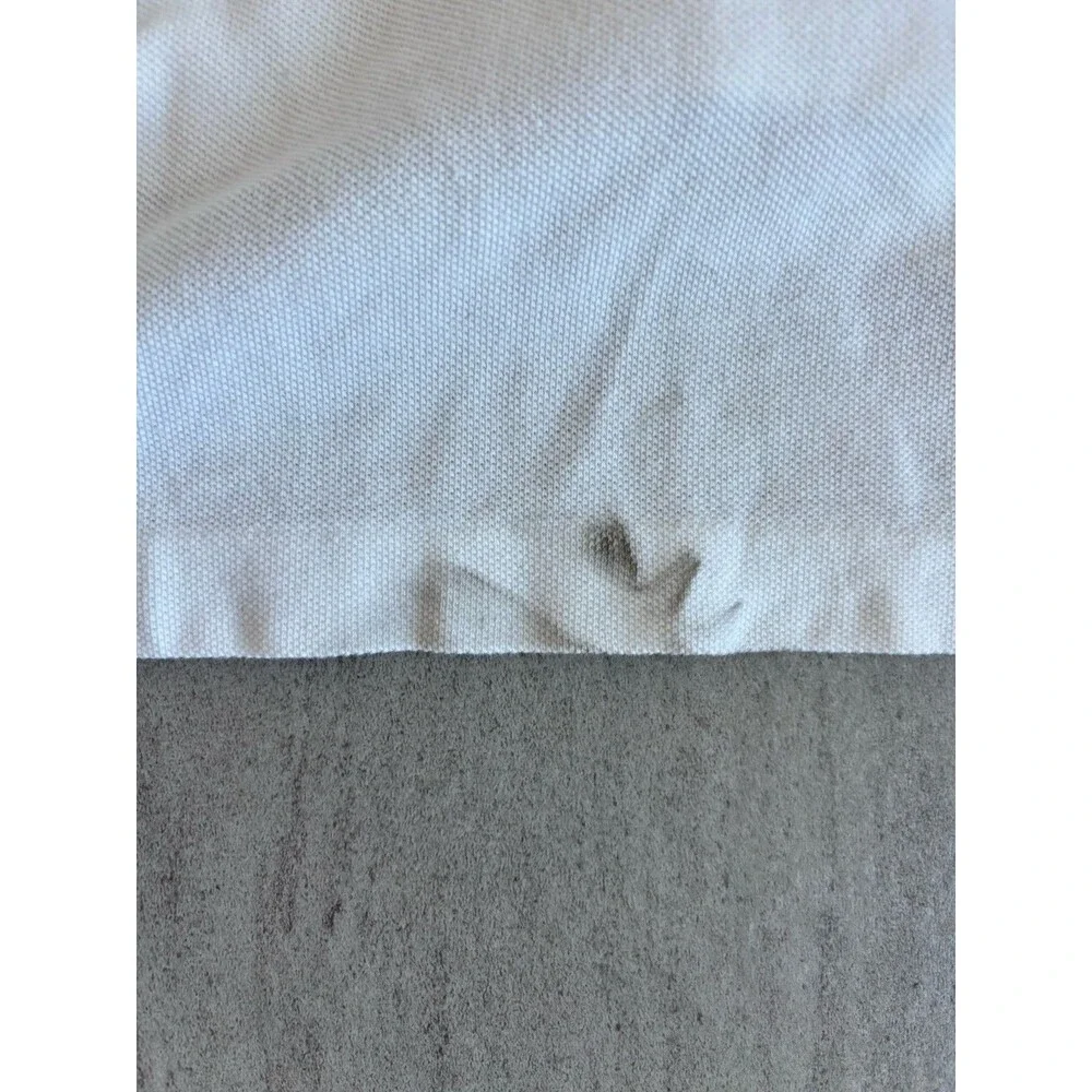 Polo Ralph Lauren Rugby Shirt Long Sleeve Men’s XXL White Blue Preppy